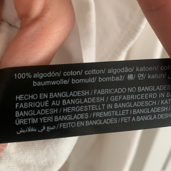 Zara Men’s - White Button Down Collared Shirt - Picture 4 of 8